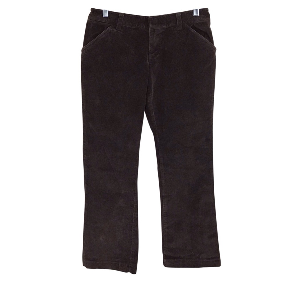 O'Neill Junior's 5 Low‎ Rise Brown Corduroy Pants Y2K